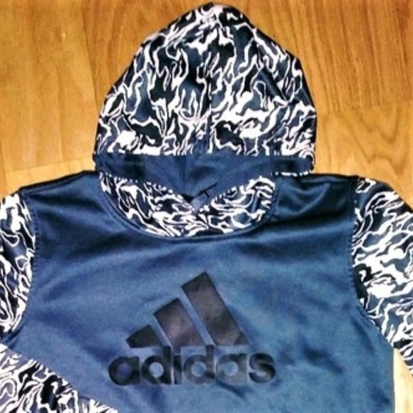 adidas Other - Adidas Snow Camouflage boys pullover hoodie